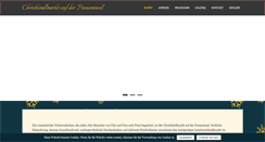 Desktop Screenshot of christkindlmarkt-fraueninsel.de